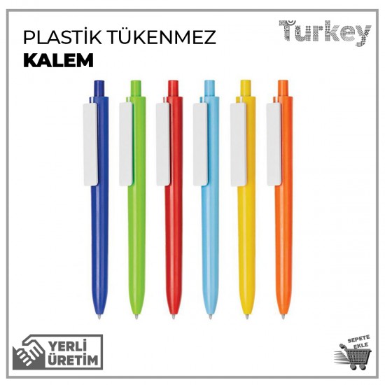 Plastik Tükenmez Kalem